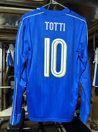 Totti Hybrid jersey 2016 Euro Small Long Sleeve