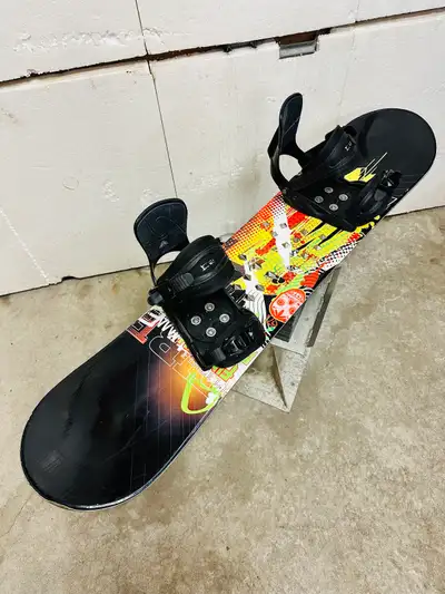 Firefly kids snowboard 120 cm with Firefly jr bindings , View more