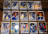 NHL Upper Deck Toronto Maple Leafs 15 Cards 1990 1991