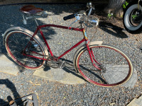 1952 CCM Camelback vintage Canadian Bicycle 3 speed