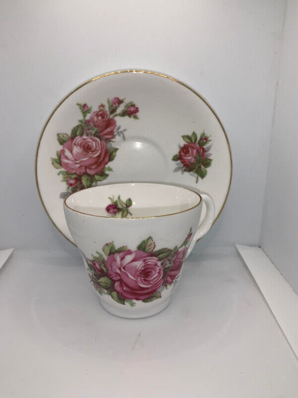 Stanley Bone China Teacup and Saucer in Arts & Collectibles in Fredericton - Image 2