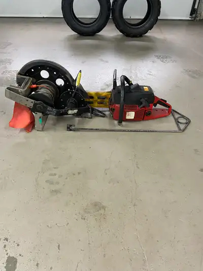 Jonsered chainsaw avec winch, View more