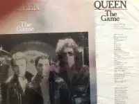 Queen The Game vg+ with insert and silver cover