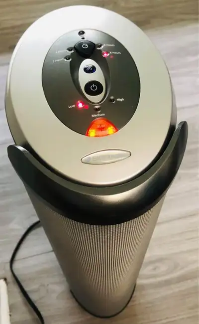 BIONAIRE BAP1700 AIR PURIFIER 1.3 AMPS WITH 2 PERMANENT HEPA AIR, View more