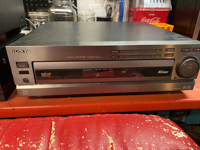 Nice vintage video CD player big and small discs  150$ in Stereo Systems & Home Theatre in Saint John