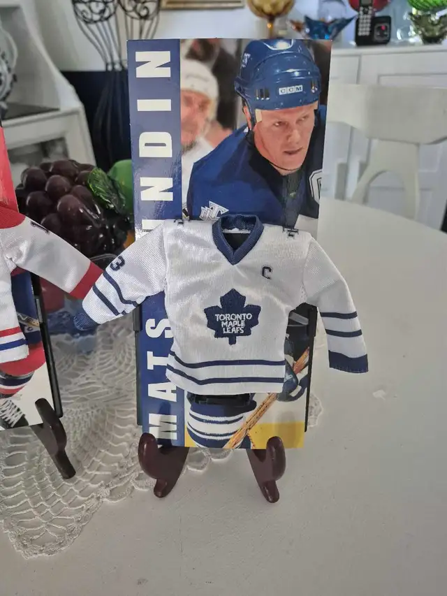 leafs and Canadians mini jerseys 20$each  in Arts & Collectibles in Calgary - Image 3