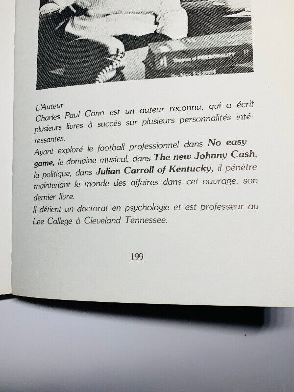 LE RÊVE POSSIBLE-CHARLES PAUL CONN-LIVRE/BOOK (C025) dans Ouvrages de fiction  à Ville de Montréal - Image 2