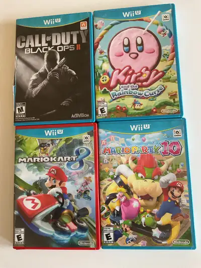 Nintendo Wii U games, View more