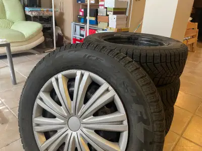 195/65 R15, Complete set,4 tires. Not too much use, together with rims and covers. Excellent tread d...