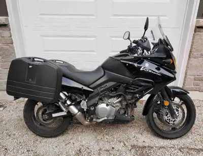 New clutch new clutch basket new battery heated grips approximately 90,000 km. Runs sweet. I'm just...