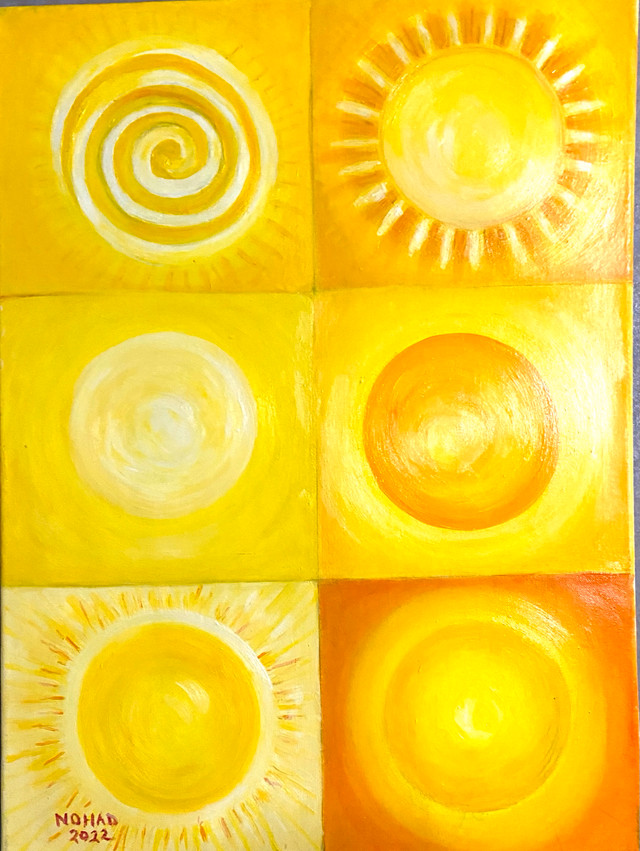 oil painting - endless sunshine  in Arts & Collectibles in Ottawa