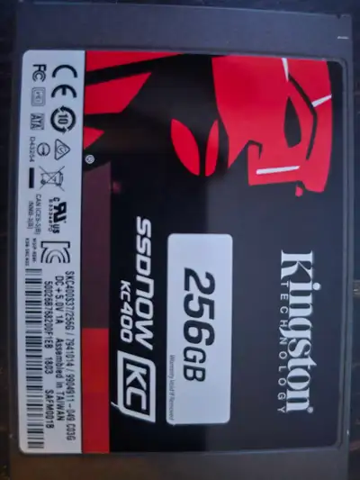 Kingston SSD 256GB, View more