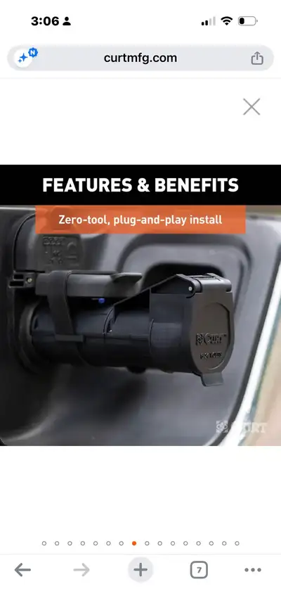 Curt Bluetooth electric trailer brake controller. I have used this exactly 1 time. I have since repl...