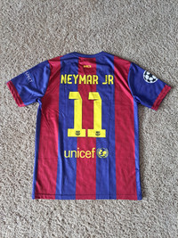 Neymar Jr Soccer Barcelona Spain Jersey
