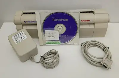 Vintage desktop computer document scanner, View more