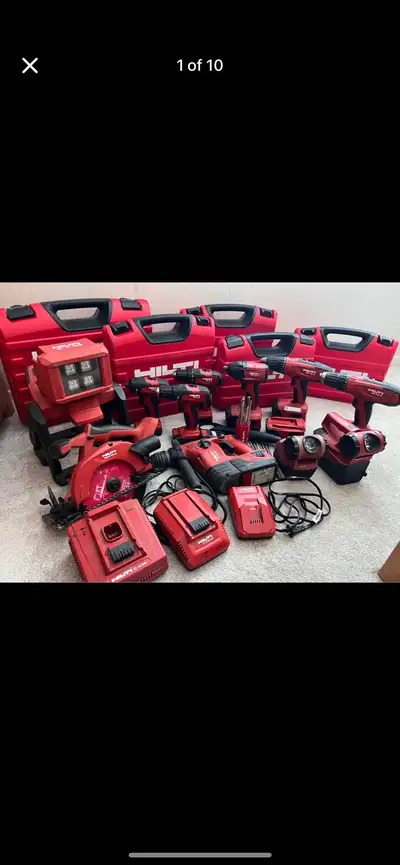 Hilti Tools Lot, View more
