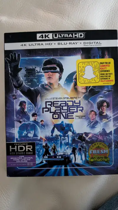 Ready player one 4k ultra hd bluray, View more