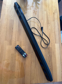 LG Sound Bar Audio System with Bluetooth Connectivity