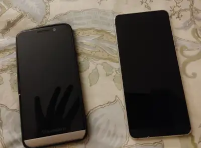 2 Cell Phones: Blackberry and Samsung. Best Offer, View more