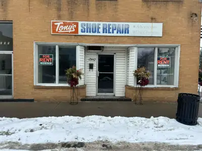 This newly renovated commercial unit just steps away from Walkerville is located at 1392 Wyandotte S...