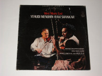 Yehudi Menuhin & Ravi Shankar - West meets east (1966) LP SITAR