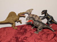 4 Dinosaur Figures ( lot # 2 )-One Price - In Great Shape