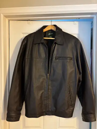 PENMAN’s Brown Leather Jacket, View more