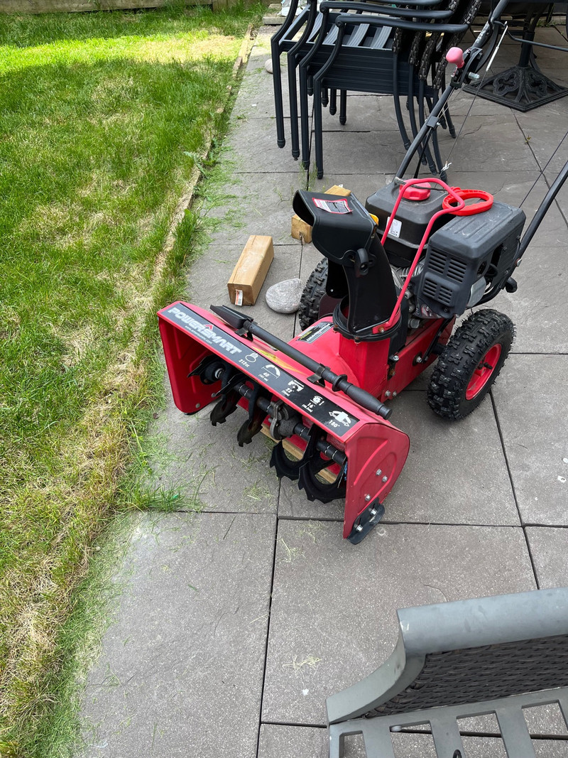 Powersmart 212cc snowblower/slow plow Snowblowers Markham / York