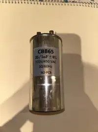 Condensateur MFD 35 + 5 35/5 uf ± 6 % 370 V ou 440 V 