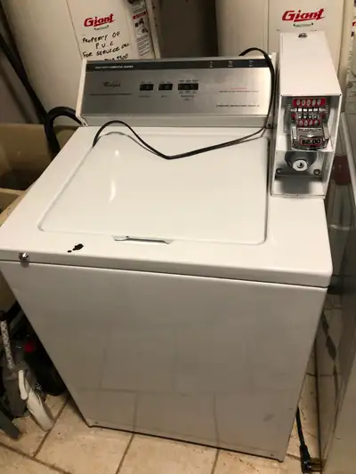 Coin washer and dryer (dryer needs repair), View more