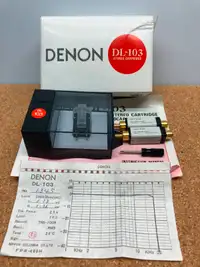 DENON DL-103 MOVING COIL PHONO CARTRIDGE