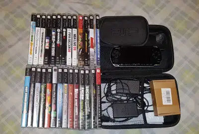 There is no need to ask if it's available as I'll be deleting this ad once this PSP Bundle is Sold....