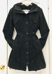 *Gently Used* ESPRIT (Fall/Winter/Spring) Cotton Parka Black 14