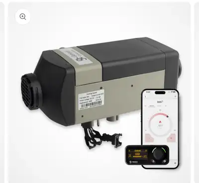 New-Unopened box. The Bison 2000A Bunk Air Heater Kit offers efficient, reliable heating with 2kW (6...