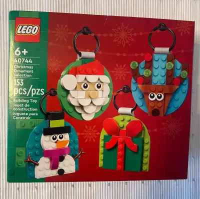 NEW Lego Christmas Ornament Selection #40744, View more