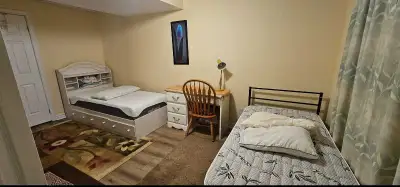 Renting one large bedroom in basement in quiet home,fully furnished. ⭐️ Females only⭐️ $500/per pers...