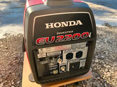HONDA EU2200 I INVERTER GENERATOR WANTED, View more