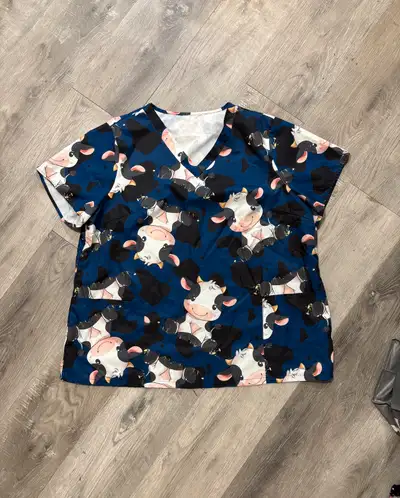 Woman’s Scrub Tops, View more