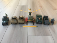 Vintage 1970's Britians Deetail Military Vehicles