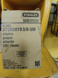 Stanley Bostitch staples