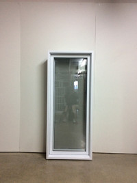 9899BP Fenêtre Battant PVC Blanc 1 sect 1 ouvr 25 x 61 3/4