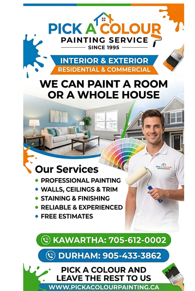 Pick A Colour Painting Service, View more