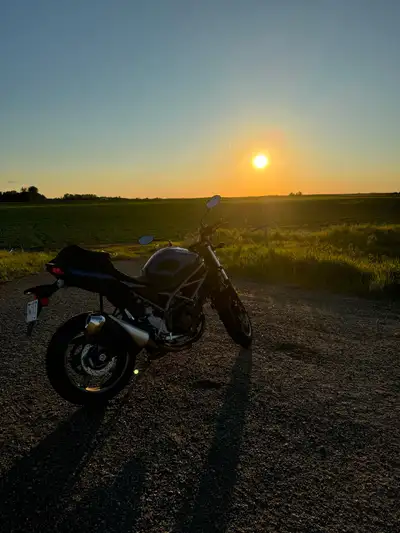 Selling my SV 650 with under 9500km. Decided on a bigger cruiser last year and I just don’t ride thi...