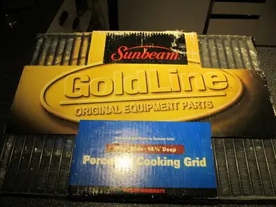BN GoldLine porcelain BBQ cooking grid 21 7/8" x 14 3/4", View more