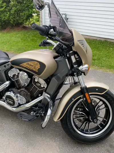 Beautiful Indian Scout ABS motorcycle. Well maintained and excellent condition bike with low kilomet...