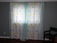 Curtain Panels from Ikea and Pier One Imports