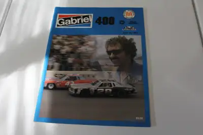 June 1980 NASCAR Michigan race program. Great condition. 80 pgs. Has race lineup sheet as well. No s...