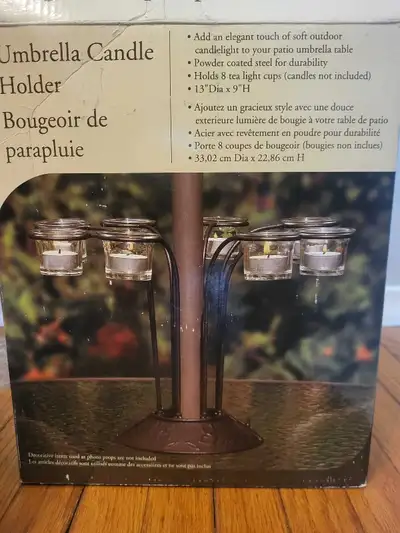 umbrella candle holder , View more