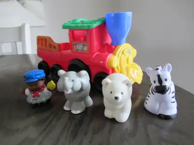 . CHECK OUT MY OTHER FISHER PRICE PLAYSETS . .Fisher price Little People Animal Sounds Zoo Train, ....
