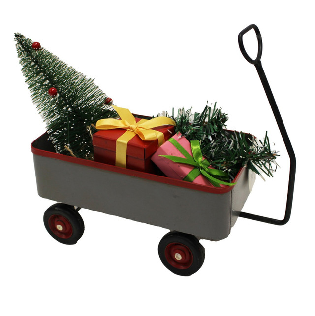 Christmas Wagon with Tree Decor NEW MINT in Toys & Games in City of Toronto - Image 2